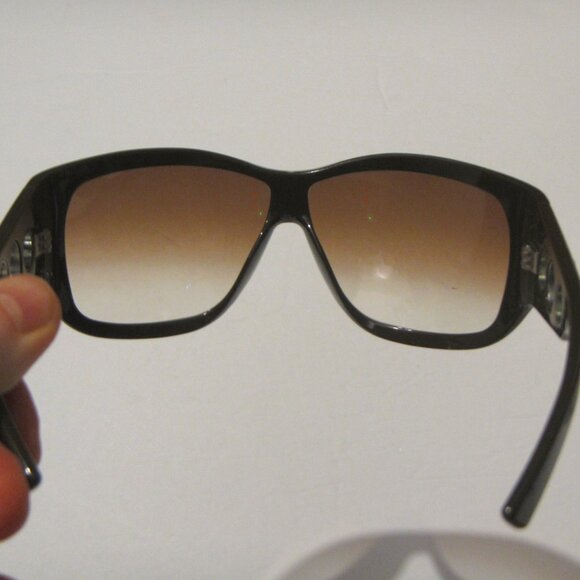 YSL Yves Saint Laurent Brown Gradient Sunglasses 6112/S with Case - Picture 5 of 9